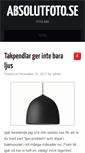 Mobile Screenshot of absolutfoto.se